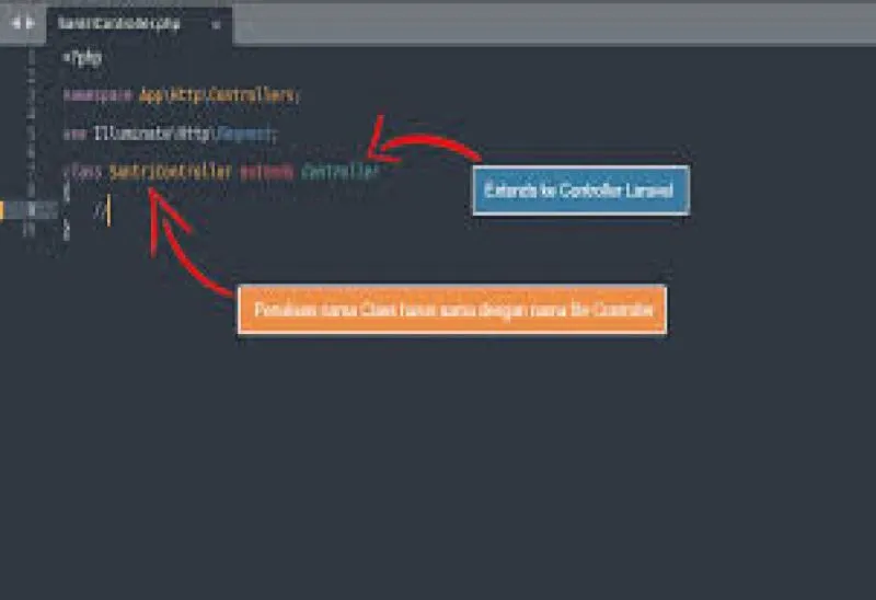 Langkah Mudah Membuat Controller di Laravel melalui Terminal